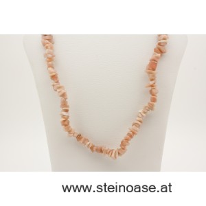 Mondstein Splitter- Kette 'Rosa'